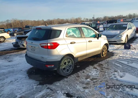 2022 Ford Ecosport S из США, поврежденный, VIN MAJ6S3FL6NC457253